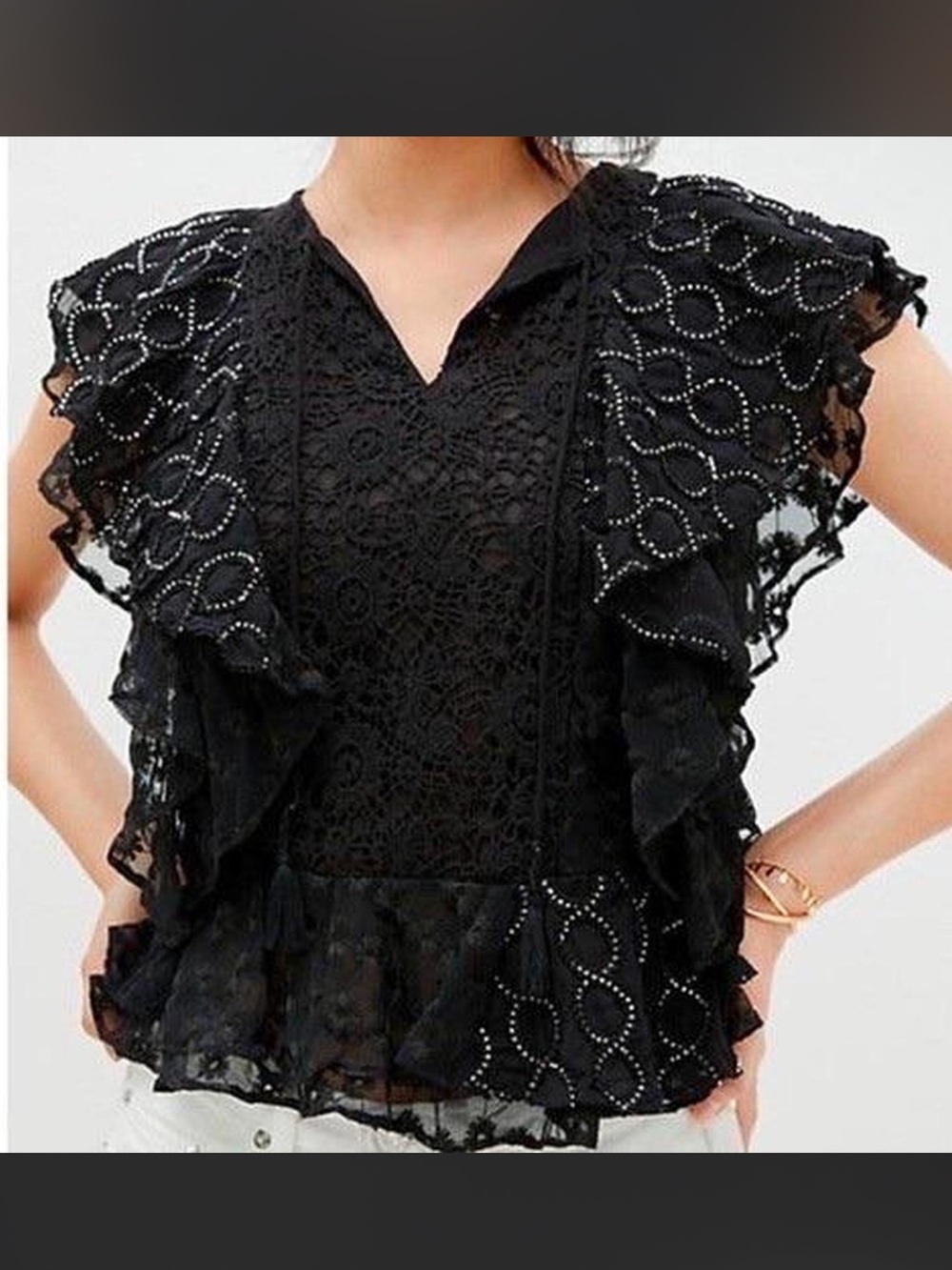 NWT Anthropologie Verb by Pallavi Singhee Women Allyson
Top